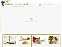 Tablet Screenshot of mynutritionsolution.net